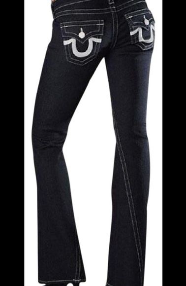 True Religion blue Joey jean with sequins - Picture 1 of 8